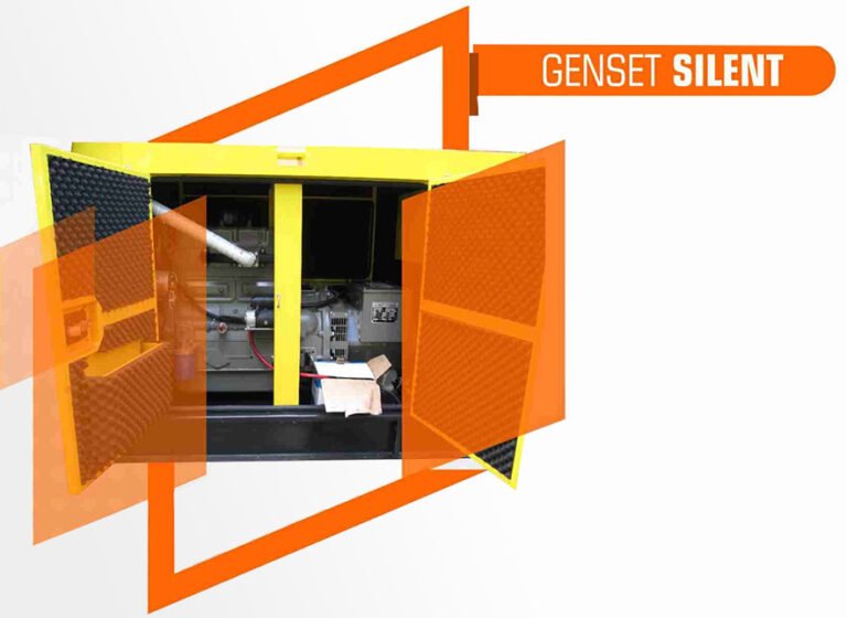 Genset silent dengan canopy